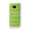 Заден предпазен твърд гръб / капак / INFISENS за HTC One M7 - зелен