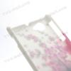 Заден предпазен капак /твърд гръб/ за Sony Xperia J ST26i - цветен Peach Blossom