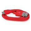 Micro USB Data cable - червен
