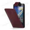 Кожен калъф Flip тефтер за Samsung Galaxy Note 2 N7100 / Note II N7100 - червен