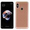 Луксозен твърд гръб за Xiaomi Mi 8 - златист / Grid