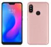 Силиконов калъф / гръб / TPU за Xiaomi RedMi 6 Pro / Xiaomi Mi A2 Lite - Rose Gold / Carbon