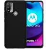 Силиконов калъф / гръб / TPU за Motorola Moto E20 - черен / мат