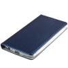 Кожен калъф Magnet Case със стойка за Samsung Galaxy J6 2018 - тъмно син