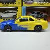 Метална кола с отварящи се врати, светлини и звуци Nissan Skyline GT-R 1:24