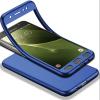 Луксозен силиконов калъф / гръб / TPU 360° за Samsung Galaxy Note 9 - тъмно син / лице и гръб