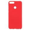 Луксозен силиконов калъф / гръб / TPU Mercury GOOSPERY Soft Jelly Case за Huawei P Smart - червен