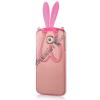 Силиконов калъф / гръб / TPU 3D Rabbit за Samsung Galaxy S7 G930 - розов