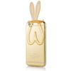 Силиконов калъф / гръб / TPU 3D Rabbit за Apple iPhone 5 / iPhone 5S - златен