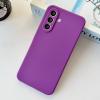 Силиконов калъф / гръб / кейс за Samsung A57 Plum - тъмнолилав кейс със защита за камерата
