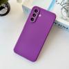 Силиконов калъф / гръб / кейс за Samsung A37 Plum - тъмнолилав кейс със защита за камерата