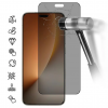 Privacy 5D full cover Tempered glass Full Glue screen protector Huawei Pura 80 Ultra / Извит стъклен скрийн протектор Privacy с лепило от вътрешната страна за Huawei Pura 80 Ultra - черен / прозрачен