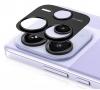 Стъклен протектор / 3D Tempered Glass Camera Lens / за задна камера на Xiaomi Redmi Note 14 5G - черен