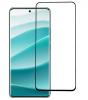 5D full cover Tempered glass Full Glue screen protector Xiaomi Redmi Note 14 5G / Извит стъклен скрийн протектор с лепило от вътрешната страна за Xiaomi Redmi Note 14 5G - черен кант