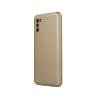 Силиконов калъф / гръб / TPU кейс Metallic Cover за Samsung Galaxy S22 Plus 5G - златист
