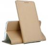 Кожен калъф Flip тефтер Magnet Book със стойка за Samsung S26 FE - златист
