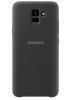 Оригинален гръб Silicone Cover за Samsung Galaxy J6 2018 - черен