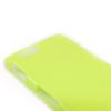 Заден предпазен твърд гръб за Nokia Lumia 820 - електриково зелен имитиращ кожа