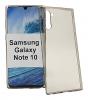 Ултра тънък силиконов калъф / гръб / TPU Ultra Thin за Samsung Galaxy Note 10 N970 - сив / прозрачен
