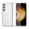 Силиконов калъф / гръб / Clear Case MagSafe за Samsung Galaxy S24 - прозрачен