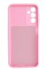 Силиконов калъф / гръб / за Soft Case за Samsung Galaxy A56 5G - розов със защита за камерата