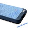 Луксозен калъф Wow Bumper S-View за Samsung Galaxy E7 / Samsung E7 - Mercury Goospery / тъмно син
