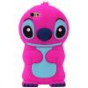 Силиконов калъф / гръб / TPU 3D за Apple iPhone 5 / 5S - Stitch / Стич / цикламен