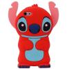 Силиконов калъф / гръб / TPU 3D за Apple iPhone 5 / 5S - Stitch / Стич / червен