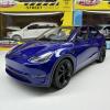 Метална кола с отварящи се врати светлини и звуци Tesla Model Y - 1:24