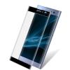 3D full cover Tempered glass screen protector Sony Xperia XA2 / Извит стъклен скрийн протектор Sony Xperia XA2 - черен