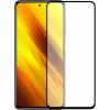 5D full cover Tempered glass Full Glue screen protector Xiaomi Redmi 13 / Извит стъклен скрийн протектор с лепило от вътрешната страна за Xiaomi Redmi 13 - черен кант