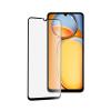 5D full cover Tempered glass Full Glue screen protector Xiaomi Redmi 13C 4G / Извит стъклен скрийн протектор с лепило от вътрешната страна за Xiaomi Redmi 13C 4G - черен кант