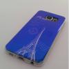 Силиконов калъф / гръб / TPU за Samsung Galaxy S6 G920 - син / Paris