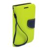 Кожен калъф Flip тефтер със стойка Mercury GOOSPERY Fancy Diary за HTC Desire 510 - зелен