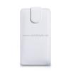 Кожен калъф Flip тефтер за Samsung Galaxy Note 3 N9000 / Note III N9005 - бял