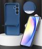Силиконов калъф / кейс / Nano TPU за Samsung Galaxy A05s - син гръб със защита за камерата