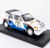 Метална кола Peugeot 205 Turbo 16 EVO 2 - Salonen-Harjanne - 1000 Lakes Rally 1985 - Hachette 1:24