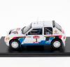 Метална кола Peugeot 205 Turbo 16 EVO 1 - Salonen-Harjanne - 1000 Lakes Rally 1985 - Hachette 1:24