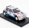 Метална кола Peugeot 205 Turbo 16 EVO 1 - Salonen-Harjanne - 1000 Lakes Rally 1985 - Hachette 1:24