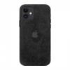 Оригинален гръб Leather Alcantara Case за Apple iPhone 11 Pro Max 6.5'' - Черен