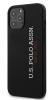 Оригинален гръб U.S. Polo ASSN. за Apple iPhone 12 /12 Pro 6.1'' - черен
