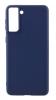 Силиконов калъф / гръб / TPU за Samsung Galaxy S21 - тъмно син / мат