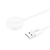 Безжично магнитно зарядно за Apple Watch XO CX012 с USB кабел - бял