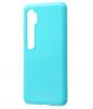 Силиконов калъф / гръб / Molan Cano Glossy Jelly Case за Xiaomi Mi Note 10 - тюркоаз / гланц / брокат
