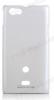 Луксозен заден предпазен твърд гръб за Sony Xperia Miro ST23i - бял NILLKIN