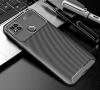 Луксозен силиконов калъф / гръб / TPU Auto Focus за Xiaomi Redmi 9C - черен / Carbon