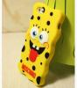 Силиконов калъф / гръб / TPU 3D за Apple iPhone 6 4.7" - spongebob