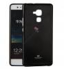 Луксозен силиконов калъф / гръб / TPU Mercury GOOSPERY Jelly Case за Huawei Honor 5C / Honor 7 Lite - черен