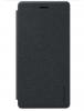 Луксозен кожен калъф Flip тефтер NILLKIN Sparkle за Huawei Ascend P8 Lite / Huawei P8 Lite - черен