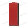 Кожен калъф Flip тефтер Flexi за Alcatel One Touch Pop C7 OT-7041D - червен